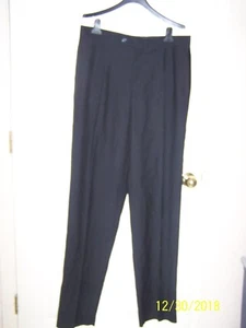 Pantalone smoking uomo "Daniel Gray EveningWear" 100% lana nero nuovo con etichetta - taglia 36 - Foto 1 di 2