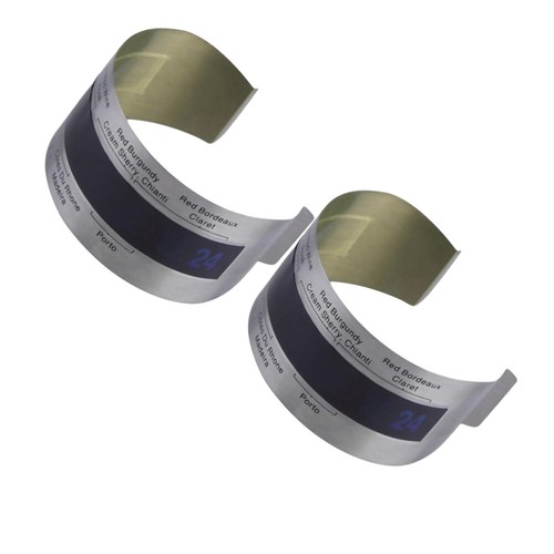 2 Pcs Best Temperature Red Wine Wine Cellar Wine Temperature Sensor