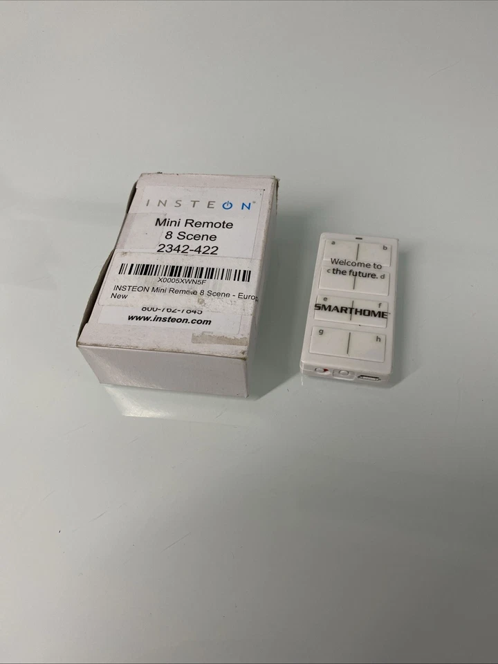Insteon Mini Remote 8 Button Model 2342-422 - Image 1 of 1