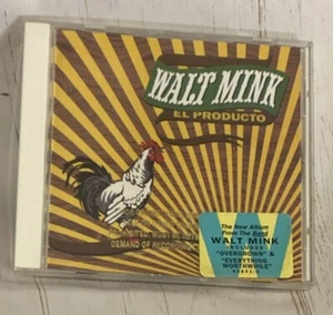 El Producto, Walt Mink CD Atlantic Promotional Sticker Note Cracked Case - Picture 1 of 9
