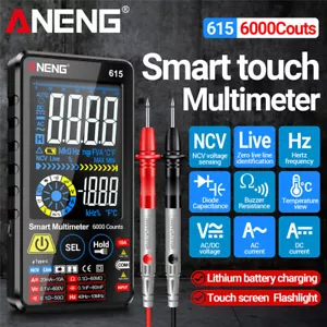 ANENG Smart LCD Digital Multimeter Touch Screen Voltage Tester Resistance Meter - Picture 1 of 14