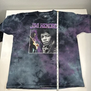 Camisa Jimi Hendrix Adulto Grande Tie Dye Rock Concierto Envejecido - Imagen 1 de 23