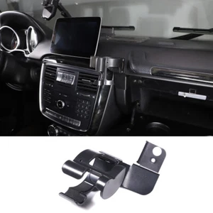 Soporte de teléfono celular derecho con control central negro para Benz Clase G 2007-2018 - Imagen 1 de 12