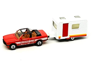 Matchbox International TP-115 39 BMW 323i Cabriolet red & 31 Caravan white mint! - Picture 1 of 3