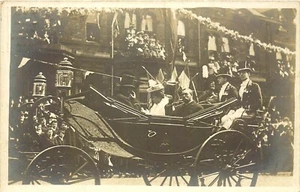 ROYALTY, PRINCE & PRINCESS OF WALES IN BRADFORD, ON, CANADA, EXHIBITION, RPPC - Picture 1 of 2