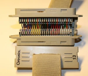 ORTRONICS 50 Pin 25 Pair RJ21 Telco Gender Changer Male to Male *50 TEST-POINTS* - Picture 1 of 5