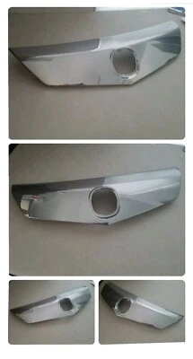 fits 2009-2011 ACURA TL Front Bumper Satin Chrome Grille Molding Trim NEW Foto 1 de 4