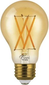 Euri Lighting LED A19, Dimmable, 7W 600lm Warm White 2200K Pack of 24 - Picture 1 of 7