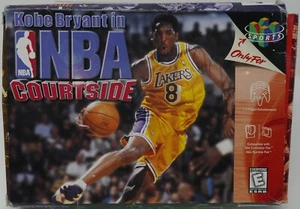 Kobe Bryant in NBA Courtside - KOMPLETT IN BOX linkses Feld Nintendo 64 - N6412 - Bild 1 von 4