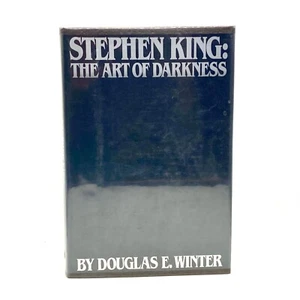 WINTER, Douglas E. "Stephen King: The Art of Darkness" [NAL, 1984] Signed - Picture 1 of 5
