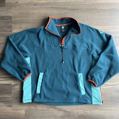 Pullover polar para hombre Afro X REI Co Op azul aguamarina 1/4 cremallera 1 XL para exteriores Foto 1 de 4