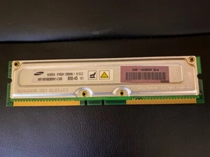 Samsung MR18R0828BN1-CK8Q0 128MB PC800 RIMM PC Memory - Picture 1 of 1