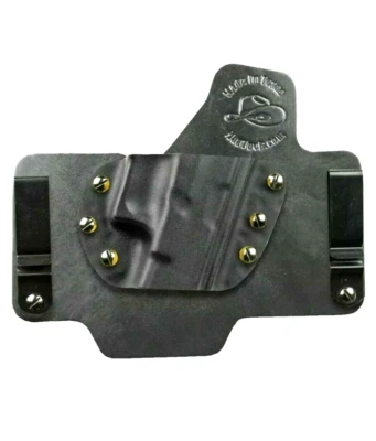 White Hat Holster IWB Holster Leather for Springfield Armory XD-E XDE 9MM .45 RH - Image 1 of 4
