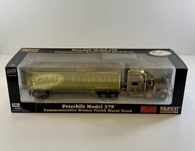 LIMITED EDITITION BRONZE COMMEMORATIVE NORSCOT PETERBILT 379 1/50 DIECAST - Image 1 of 4