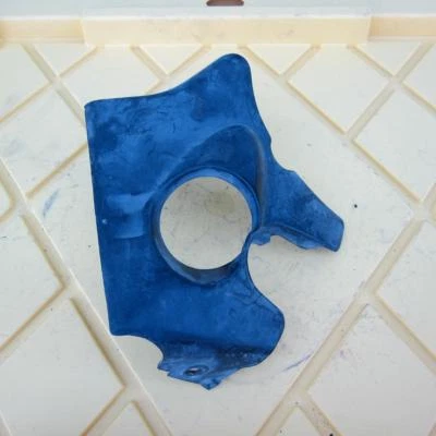 Honda Shadow 700 VT700C 1987 OEM cubierta del ventilador del radiador derecho Foto 1 de 4