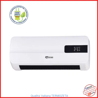Termoventilatore a Parete Convettore Stufa Elettrica TERMOZETA tzr Basso Consumo - Immagine 1 di 4
