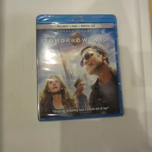 Tomorrowland (Blu-ray + DVD + Digital 2015, 2-Disc Set) NEW Sealed No Slipcover - Picture 1 of 2
