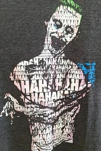 DC Comics Mens M Suicide Squad Joker Shirt Goth Grunge Skateboarder T-Shirt  - Picture 1 of 4