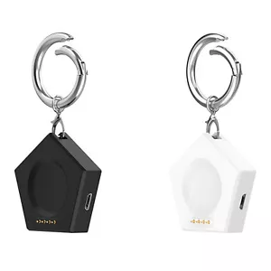 Tragbarer magnetischer drahtloser Ladegerät Adapter Ladegerät Dock Schlüsselring für OPPO Uhr X - Bild 1 von 14
