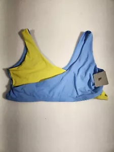 Fabletics Crossover Low Impact Colorblock Sports Bra Size 2XL - Picture 1 of 4