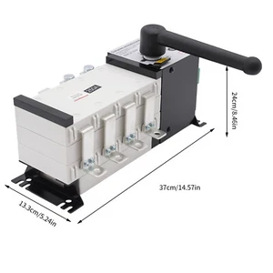 Automatic Transfer Switch 250A 4-Poles AC 110V 220V Grid to Generator Industrial - Picture 1 of 9