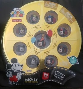 Brand New Tsum Tsum Mickey The True Original - 90th Anniversary 10 Piece Set - Picture 1 of 2