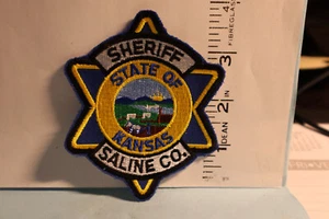 police patch SALINE COUNTY SHERIFF KANSAS - Bild 1 von 1