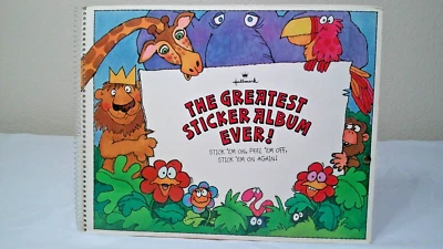Vintage 1983 HALLMARK Sticker Album w/ Lisa Frank, CPK, Scratch Sniff, Gremlins - Image 1 of 4