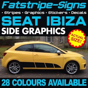 a medida SEAT IBIZA PEGATINAS GRÁFICAS CALCOMANÍAS DEPORTIVAS CUPRA R FR GTI TDI 1.4 - Imagen 1 de 2