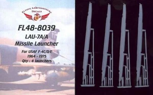 Flying Leathernecks Models 1/48 LAU-7/A-A MISSILE LAUNCHER (4) Resin Set - Bild 1 von 3