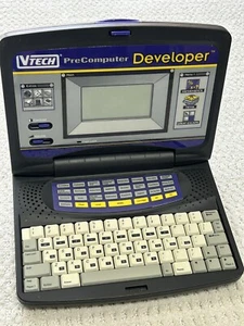 VTech Pre Computer Developer Power Pad Kids Laptop Vtg Tested No Cord/WORKING - Picture 1 of 5