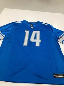 Detroit Lions Amon-Ra St Brown Blue Nike Engineered Jersey XXL New - Picture 1 of 9