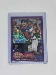 2023 Topps Chrome Sean Murphy #178 viola maculato 84/299 coraggiosi - Foto 1 di 2