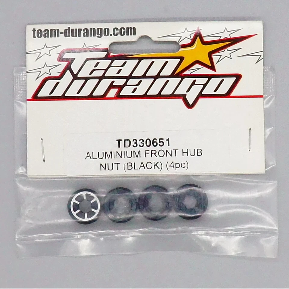 Team Durango TD330651 Aluminium Vorne Nabe DEX8 DEX8T DESC10 DNX8 4pc - Bild 1 von 1