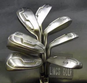 Set of 7 x Cleveland 588 Altitude Forged Irons 5-SW Regular Steel Shafts - Picture 1 of 7