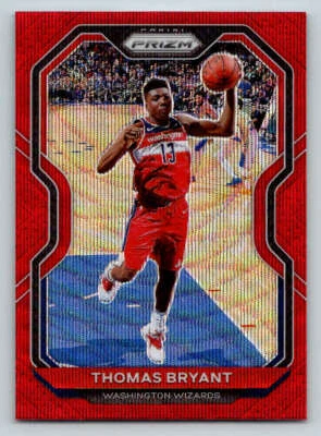 2020-21 Panini Prizm Prizms Ruby Wave #76 Thomas Bryant (ref 195896) - Image 1 of 2