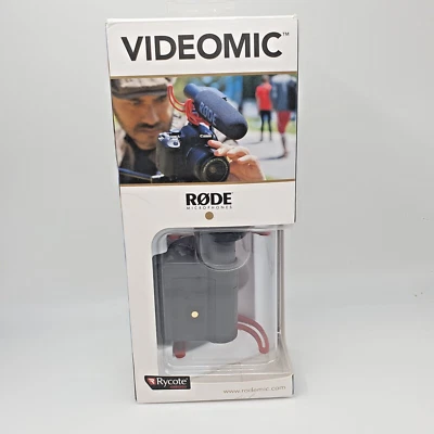 Rode Video Mic Microphone Rycote Vlogging - Image 1 of 4