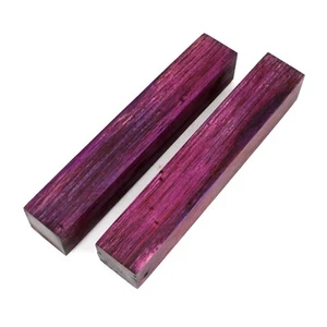 Stabilized Double Dyed Oak Wood XL Jumbo Pen Turning Blanks Set (2) 6 in x 1 in - Picture 1 of 1