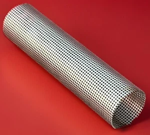 🔥Mueller Ersatz Y Sieb 1” x 4 3/4” x 1/16" perforiert, 304 SS - Bild 1 von 3
