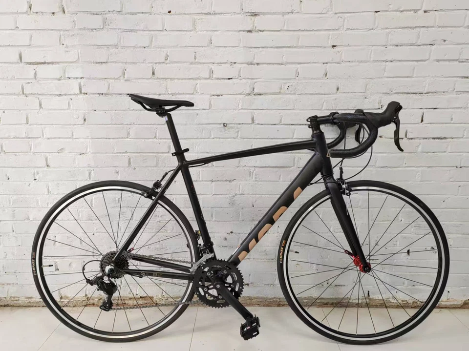 NeuRennrad Speedbike Strassenrad  50 54 58 Alu sehr leicht 700C  schwarz - Bild 1 von 4