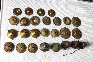 Vintage verschiedene Lampenteile - 27 Teile - Set #3 - Bild 1 von 7