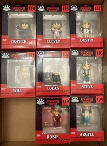 Stranger Things Funko Minis Hopper Eleven Dustin Will Steve Lucas Robin 8 Stück - Bild 1 von 19