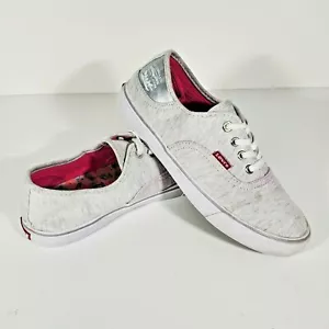 LEVI WOMEN'S STAN BUCK CANVAS SHOES SIZE 6.5 52786464K GOOD CONDITION - Picture 1 of 9