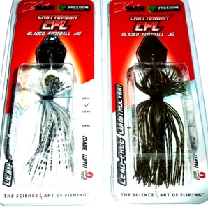Z-Man Chatterbait 1/2 CFL Bladed Football Jig (2 Stück-CFL-1) - Bild 1 von 1
