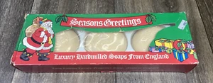 Christmas Holiday Luxury Hardmilled Soaps From England - Picture 1 of 6