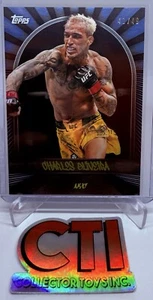 IN HAND - 2024 TOPPS UFC NYC TRADING CARD - CHARLES OLIVEIRA - BLUE PARALLEL /49 - Picture 1 of 2