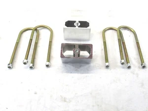 Universal Aluminum Leaf Spring 2'' Inch Lowering Block Kit C23230 - Picture 1 of 3