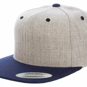 YUPOONG Classic SNAPBACK Baseball Cap FLAT BILL Adjustable Hat New! - Picture 1 of 33