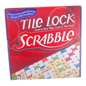 Hasbro Tile Lock Scrabble 2011 - Complete - Picture 1 of 7