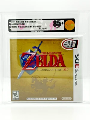 Nintendo 3DS The Legend of Zelda Ocarina of Time Brand New Graded VGA 85+ Gold - Image 1 of 2